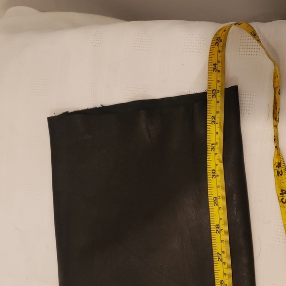 Costa Blanca Women's Bikers Leather pants Black Size,5 pockets - Picture 15 of 15